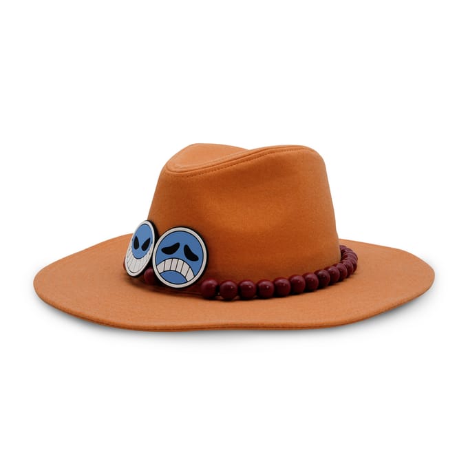 One Piece Portgas D. Ace Unisex Hoed - oranje - Standard