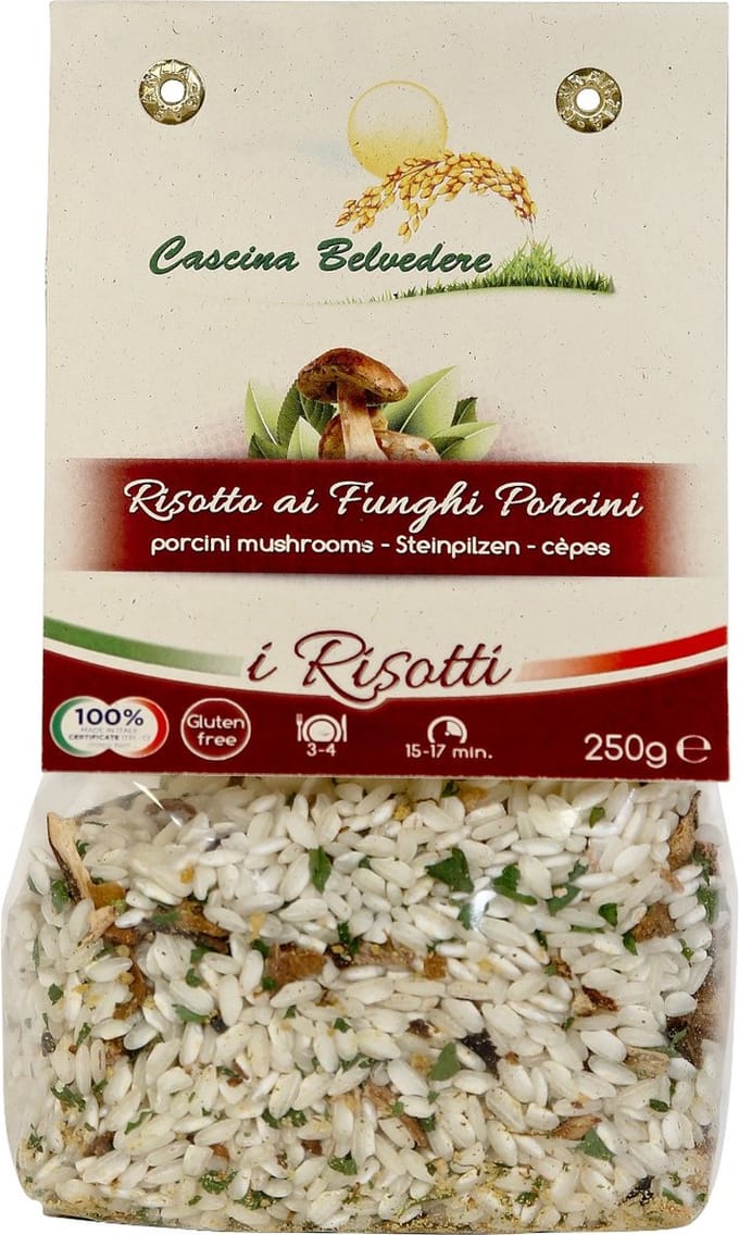 Cascina Belvedere - Risotto funghi porcini - 500gr