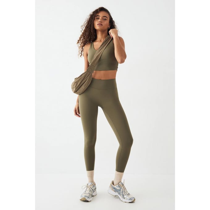 Dames DSGN Studio Ultra Sculpt High Waist Legging | Olive | Maat: XL