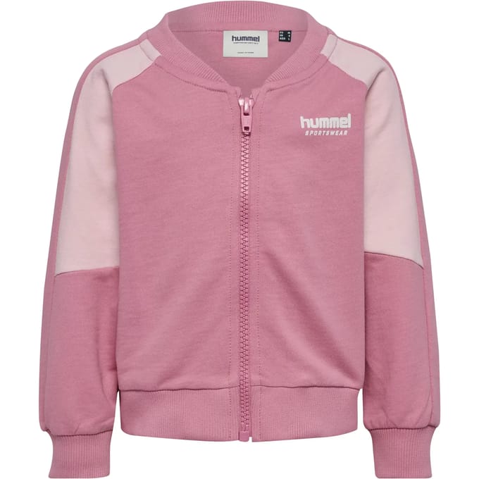 Hummel kindertrainingsjas Hmlmini Loose Block Zip Jacket 232466