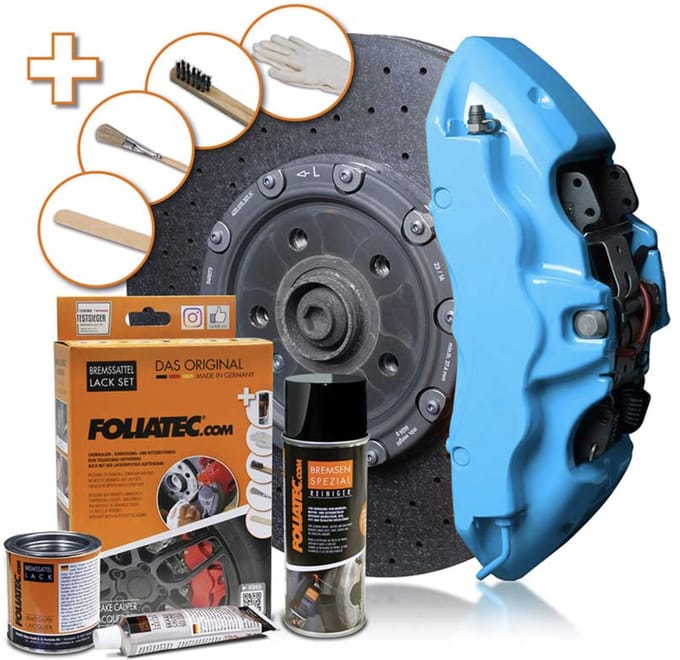 Foliatec Remklauwlakset - Sky Blauw - 3 Componenten