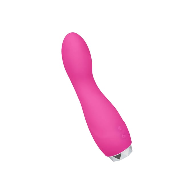 EIS, vibrator, G-spot vibrator van siliconen, 15,5 cm, waterdicht, huidvriendelijke siliconen