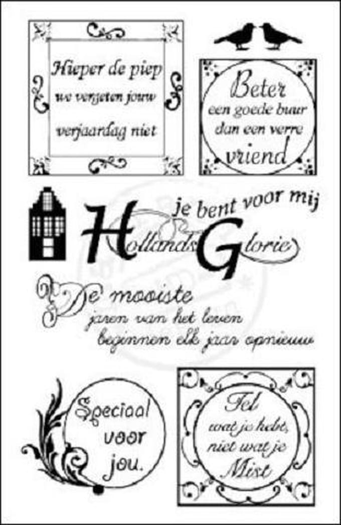 Marianne Design - Els Wezenbeek - Clearstamp - NL teksten - EWS2205