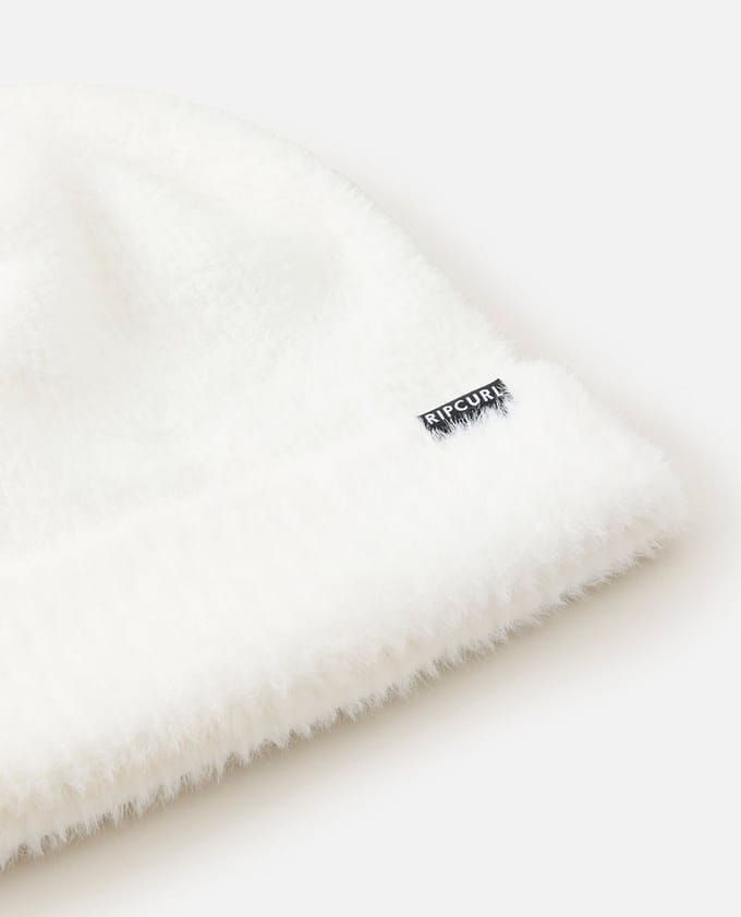 2025 Rip Curl Dames Fuzzy Reg Beanie - Off White