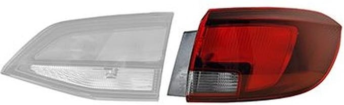 VanWezel 3811922 - Feu arrière droit pour Opel Astra k de 2015 à 2021