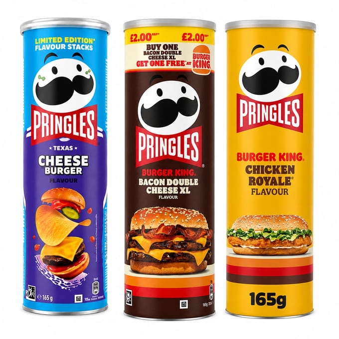 Pringels Burger Edition Mix