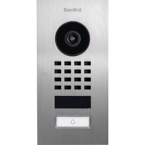 DoorBird D1101V Unterputz Video-deurintercom via WiFi WiFi, LAN Buitenunit voor RVS V4A (geborsteld)