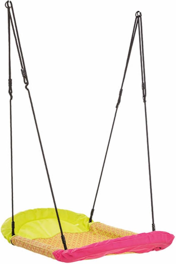 Nestschommel lig schommel Grandoh multi color BR touw