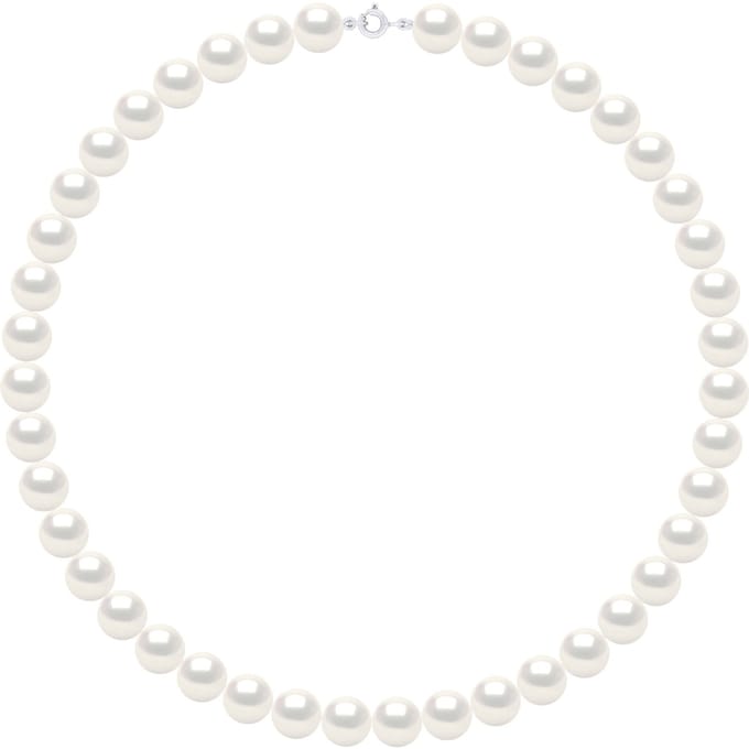 CHOKER - Echte Cultiveerde Zoetwaterparels Rond 10-11 mm