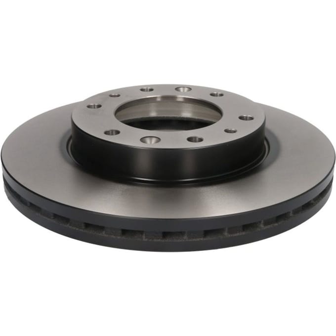 Remschijf TRW DF6962S voorkant, compleet, 1 Stuk