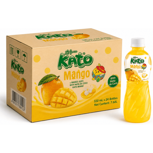 KATO mangosap met kokosgelei 320 ml × 24
