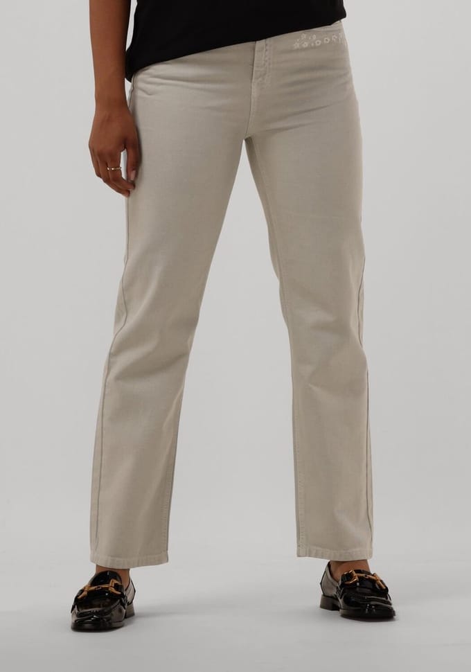 Fabienne Chapot Lola Straight Jeans Dames - Broek - Grijs - Maat 28/34