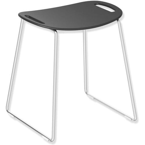 HEWI System 900 shower stool with grab rails 950.51.30090
