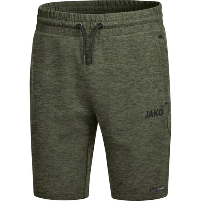 Jako Premium Basics Short Heren - Kaki Gemeleerd | Maat: M
