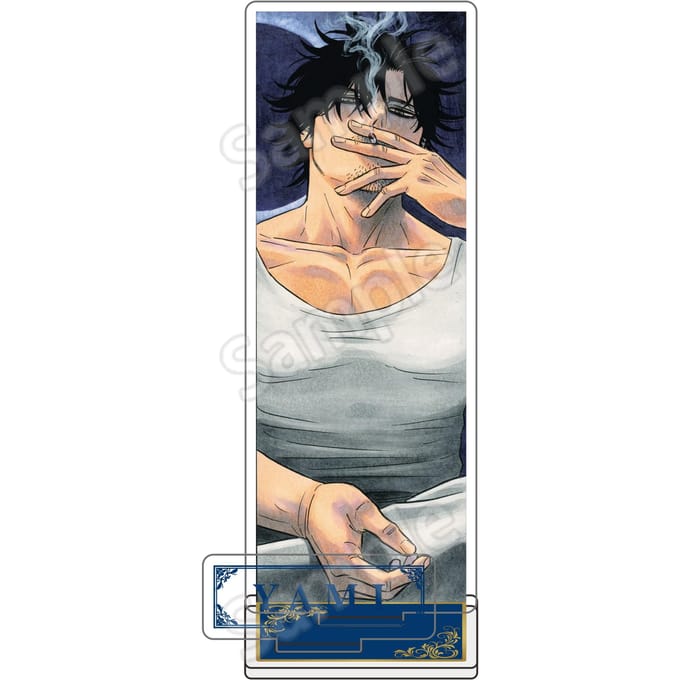 Black Clover Anime 15cm Acryl Karakter Model Stand Figuur ( Yami Sukehiro) - Bureaustandaard & Ventilator Cadeau 15 cm