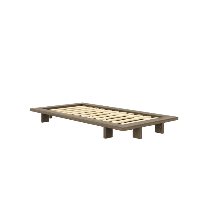 Karup Japan bed - 106 Carob brown lacquered - 90 x 200 cm