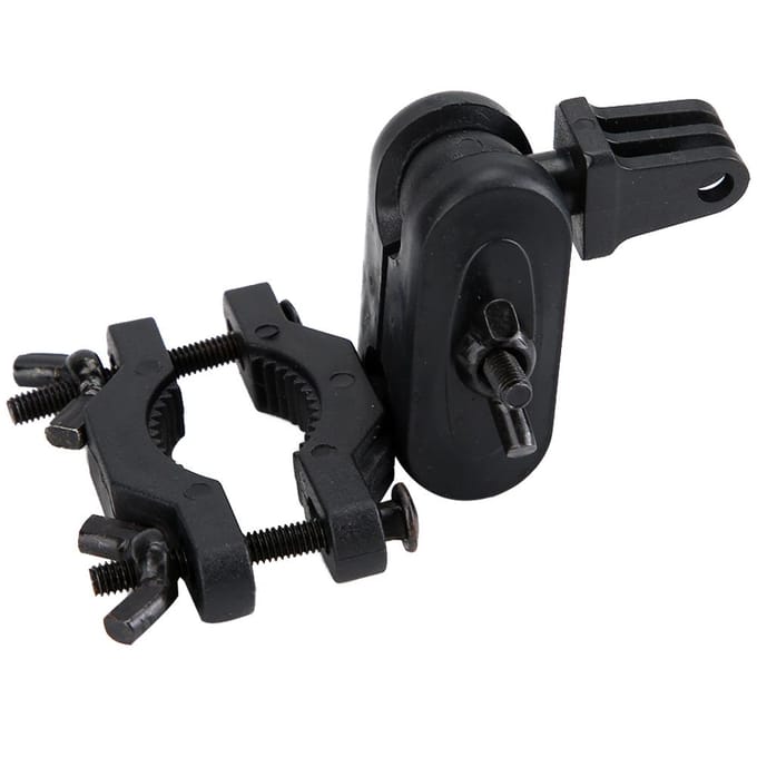 Kit de support de caméra de rétroviseur de voiture, support d'enregistrement de conduite rotatif à 360 degrés black