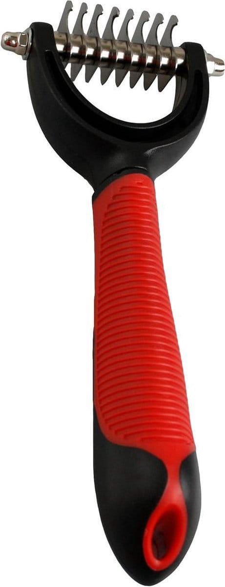 Flamingo - Trimkam - Rood - small - 3.2 x 12.5 x 24 cm