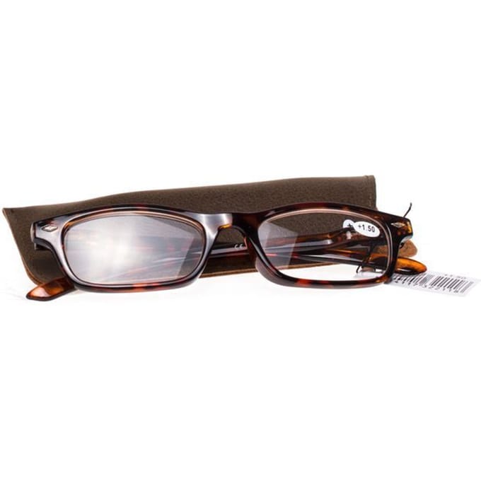 Pharmaglasses Leesbril Diop.+1.50 Brown