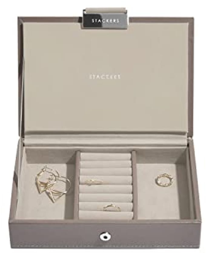 Mini Juwelendoos met Deksel voor Ringen, Oorbellen en Armbanden