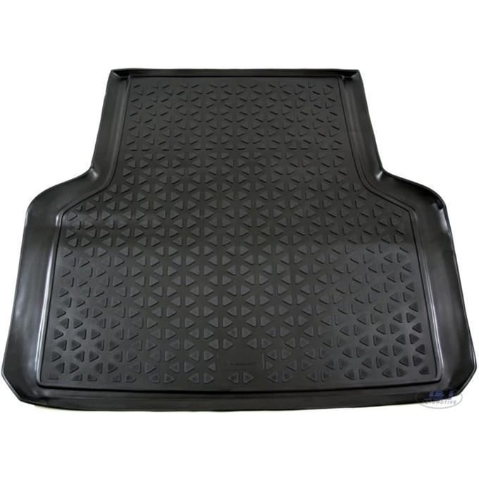 Tapis De Coffre - SCOUTT - Mitsubishi L-200 2005-2015 - Caoutchouc TPE - Antidérapant - Imperméable noir