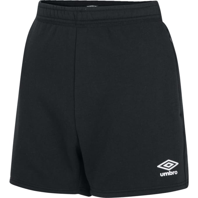Umbro Dames/Dames Club Vrijetijdsshort (Zwart/Wit)