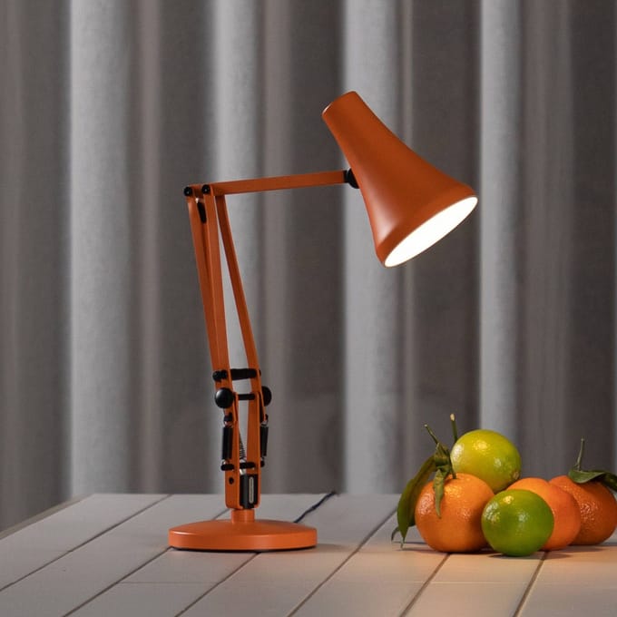 Anglepoise 90 Mini Mini Tafellamp - AnglepoiseSunburntOrange