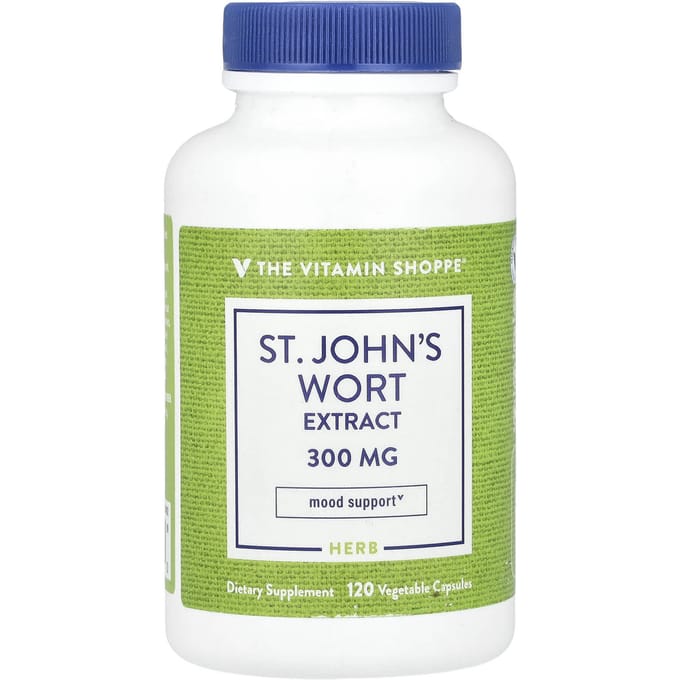 St. Sint-Janskruid Extract, 300Mg, 120 Plantaardige Capsules