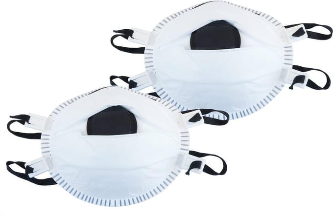 Wovar Stofmasker FFP3 met ventiel 2st | Per Set
