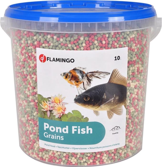 Flamingo Vijvervoer Korrels drijvend - 10 liter