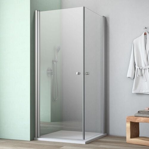 GEO maw flex corner entry with 2 swing doors, 80 x 80 cm AE100802360