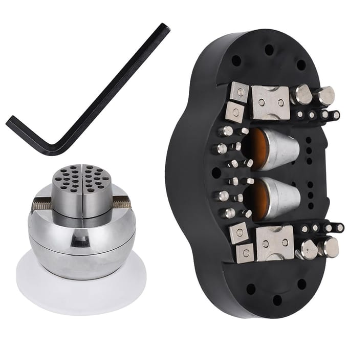 Kogelbankschroef Graveergereedschap Mini Inleg Universeel Professioneel Blok Sieraden Hardware Accessoires black