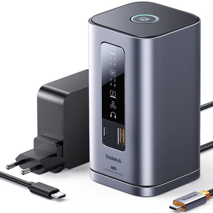 Baseus Spacemate RD1 Serie - Docking Station - 11-in-1 - USB-C - HDMI