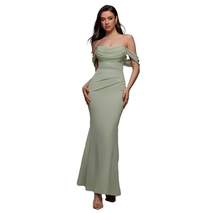 Kleed met kraag vrouw Goddiva Maxi