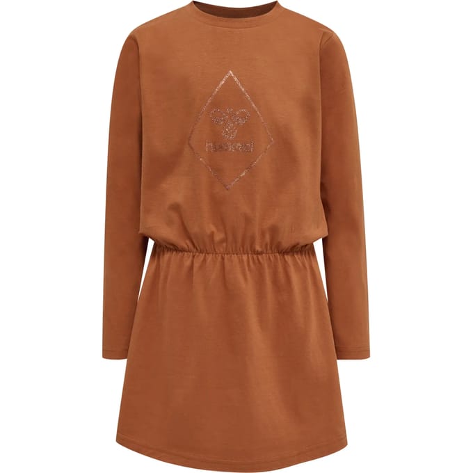Meisjes jurk met lange mouwen Hummel Luna
