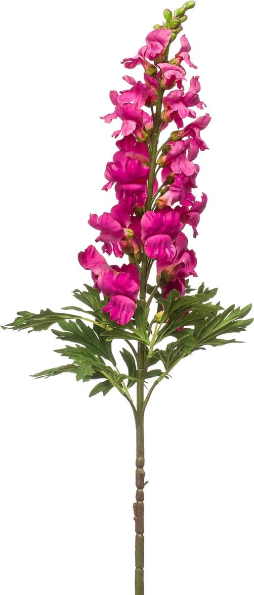 Emerald - Kunstbloem Leeuwenbek 92cm paars - Kunstplant voor binnen