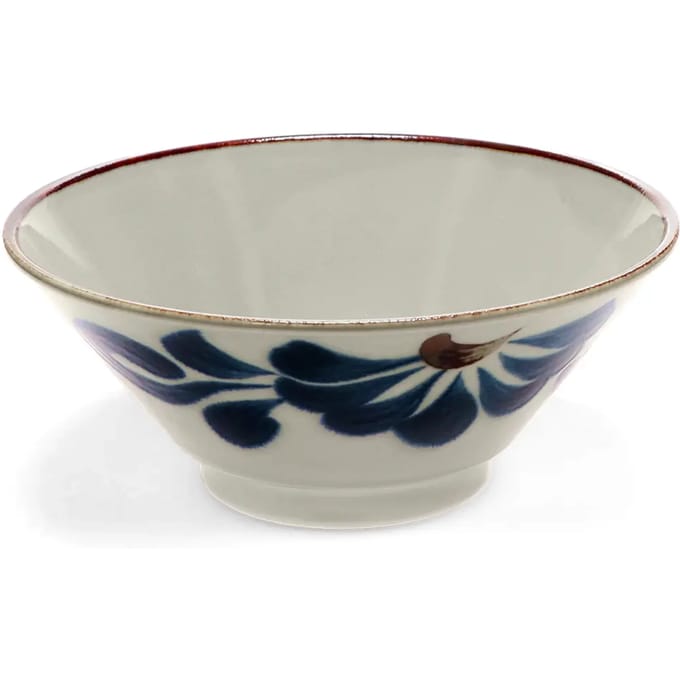 Noodleschaal van porselein Rex London Flower