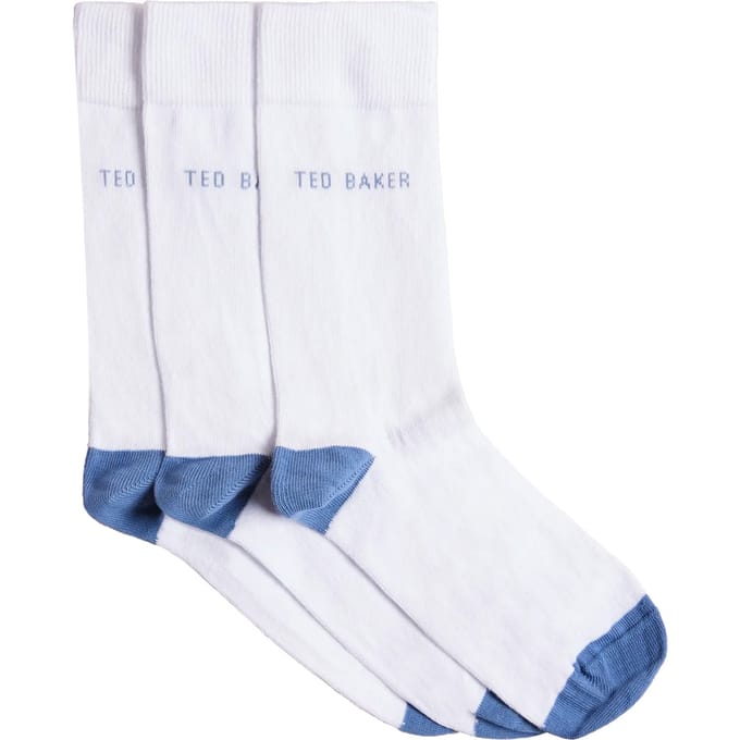 Ted Baker 3-Pack Witloze Sokken Heren
