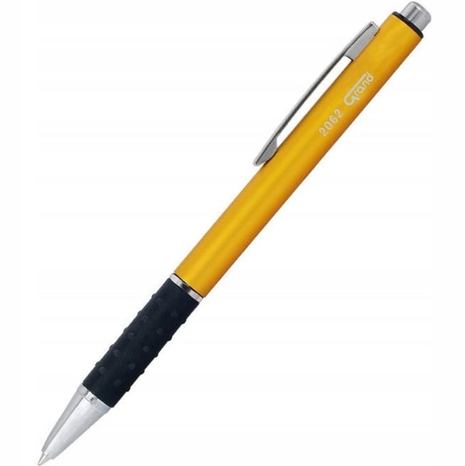 Grand GR-2062 pen - blauwe inkt, ergonomisch ontworpen