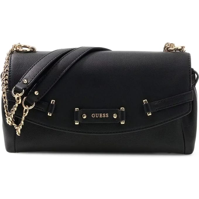 GUESS schoudertas Dorothy Convertible Xbody Flap Black zwart