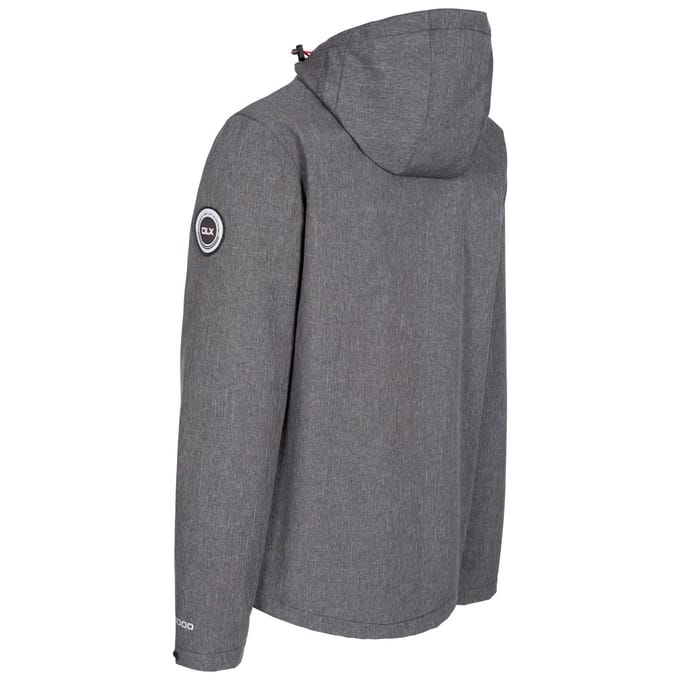 Trespass Heren Anak Soft Shell Jas (Zwarte mergel)