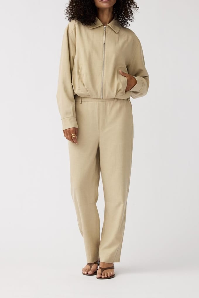 Alchemist Bomber Luki Sand Taglia: 40 | Bomber Outlet | Donna | Marrone