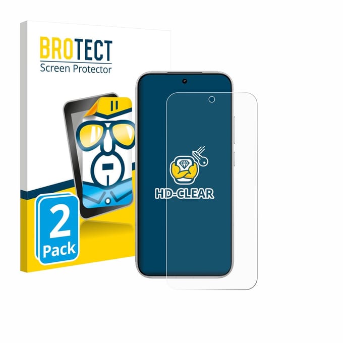 BROTECT - Screenprotector voor Xiaomi Poco F8 Pro 5G - Folie Beschermfolie transparant 2 Stuks