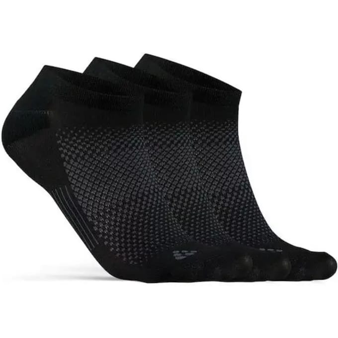 Sneaker sportsokken – Black – 34-36