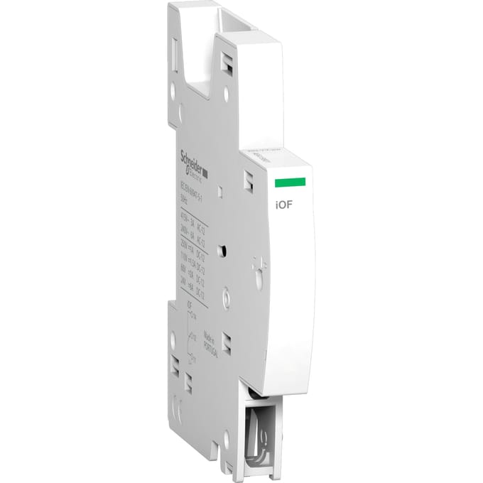 Schneider Electric Acti9 ic60 rcbo - auxiliary contact - 1of - ac/dc