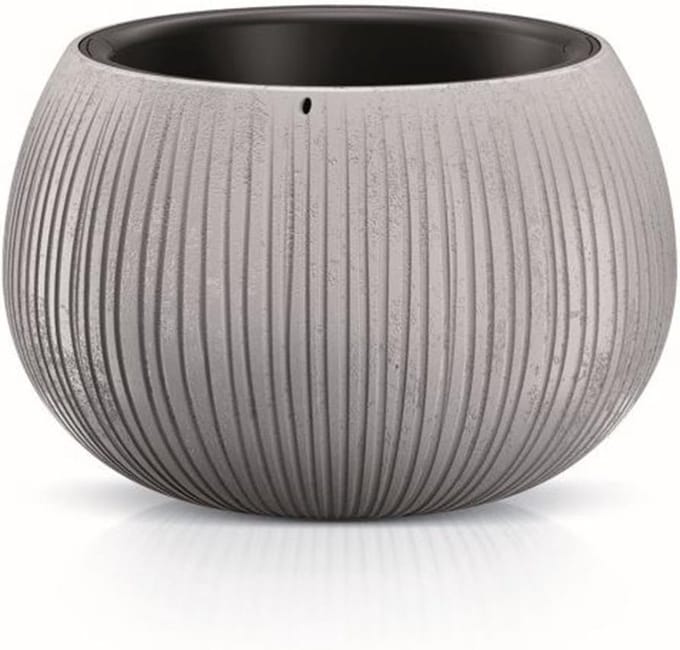 Prosperplast  /Beton Bowl / Bloempot met inzet - Grijze kleur