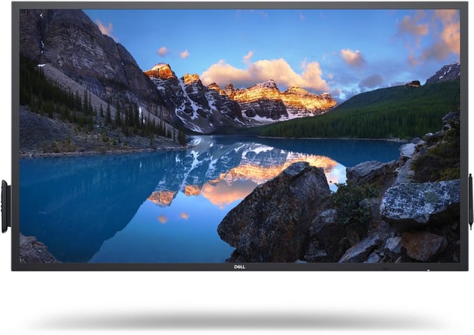 DELL C5522QT Interactief flatscreen 138,8 cm (54.6) LCD 350 cd/m² 4K Ultra HD Zwart Touchscreen
