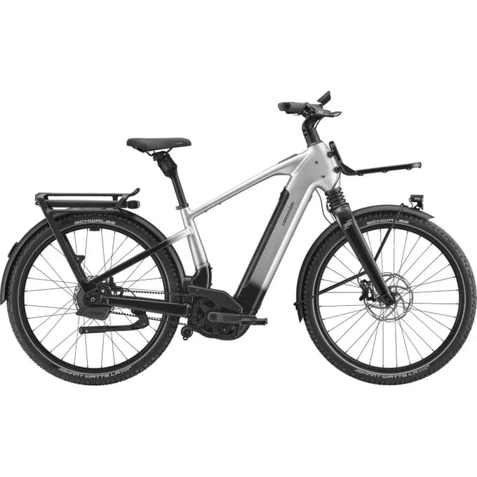 Elektrische hybride fiets Cannondale Tesoro Automatiq HeadShok