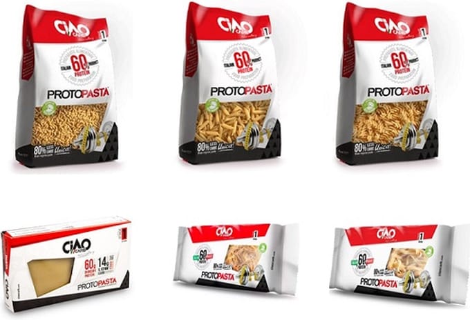 Ciao Carb |   Mix Proteïne Pasta | 6 x Protopasta Variant  | Koolhydraatarme Pasta | Eiwitrijke Pasta