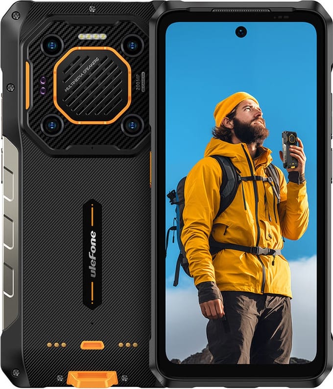 Ulefone Armor 26 Ultra 17,2 cm (6.78") Hybride Dual SIM Android 13 5G USB Type-C 12 GB 512 GB 15600 mAh Zwart